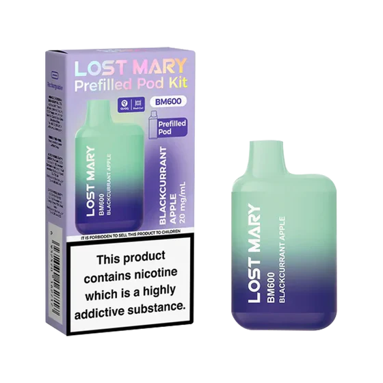 Lost Mary BM600 Blackcurrant Apple Prefilled Pod Kit