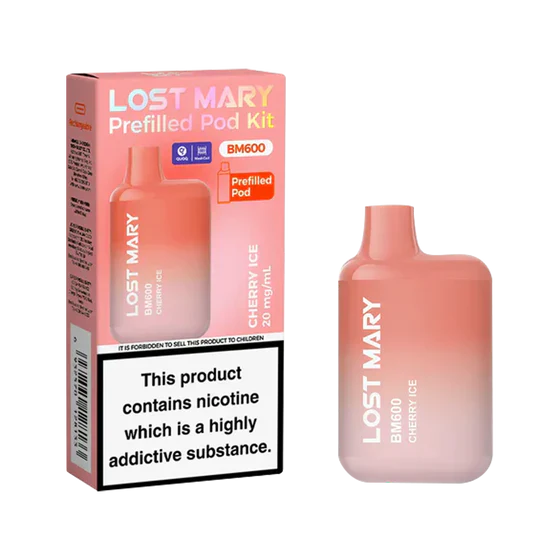 Lost Mary BM600 Cherry Ice Prefilled Pod Kit