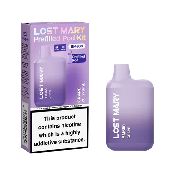 Lost Mary BM600 Grape Prefilled Pod Kit