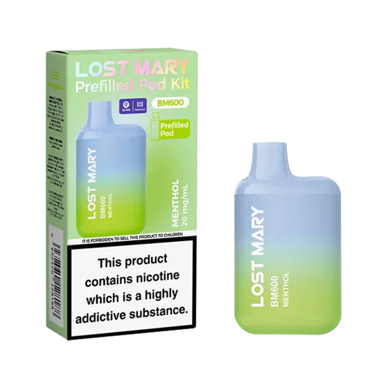 Lost Mary BM600 Menthol Prefilled Pod Kit