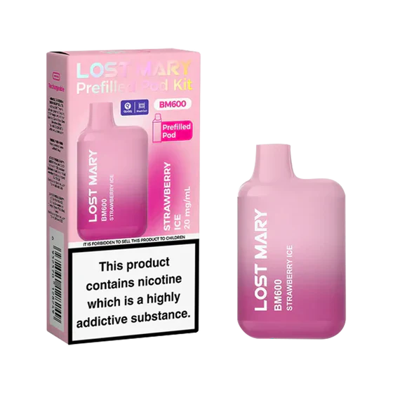 Lost Mary BM600 Strawberry Ice Prefilled Pod Kit