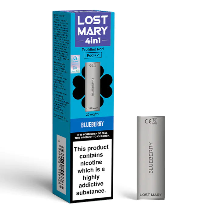Lost Mary 4-in-1 Blueberry Prefilled Replacement Pods