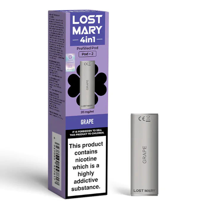 Lost Mary 4-in-1 Grape Prefilled Replacement Pods