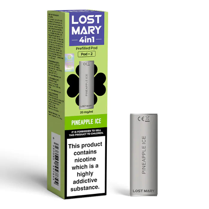 Lost Mary 4-in-1 Pineapple Ice Prefilled Replacement Pods