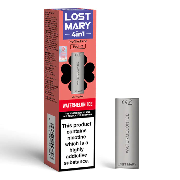 Lost Mary 4-in-1 Watermelon Ice Prefilled Replacement Pods