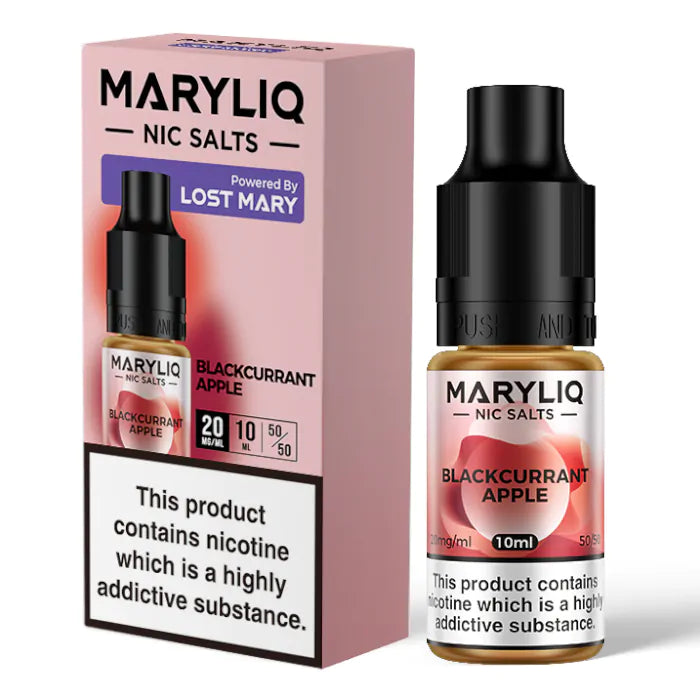 MARYLIQ by Lost Mary Blackcurrant Apple Nic Salt E-Liquid
