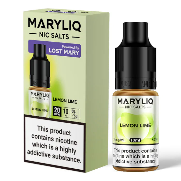 MARYLIQ by Lost Mary Lemon Lime Nic Salt E-Liquid