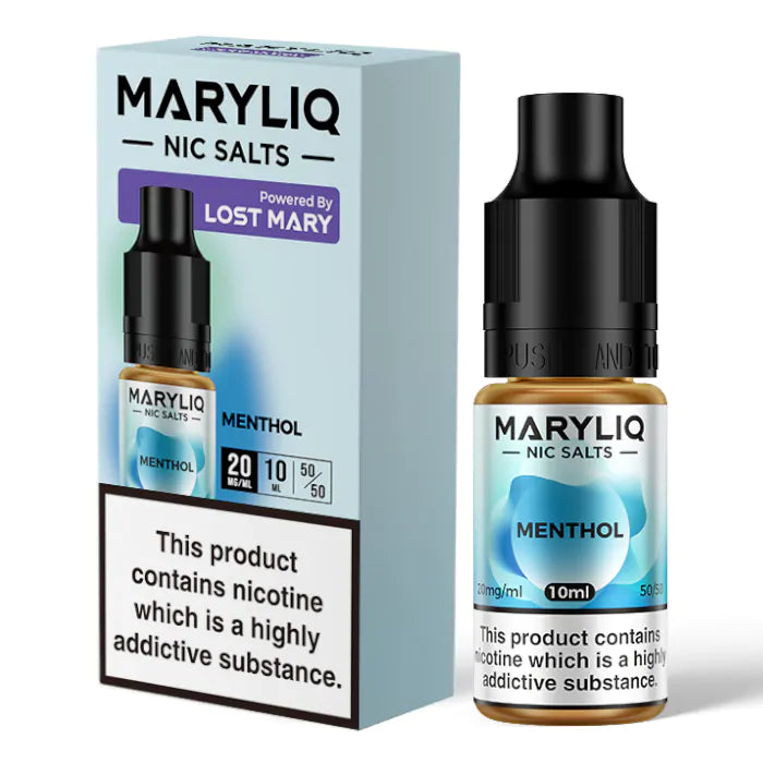 MARYLIQ by Lost Mary Menthol Nic Salt E-Liquid
