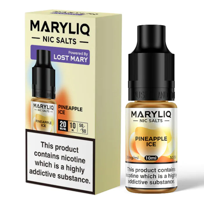 MARYLIQ by Lost Mary Pineapple Ice Nic Salt E-Liquid