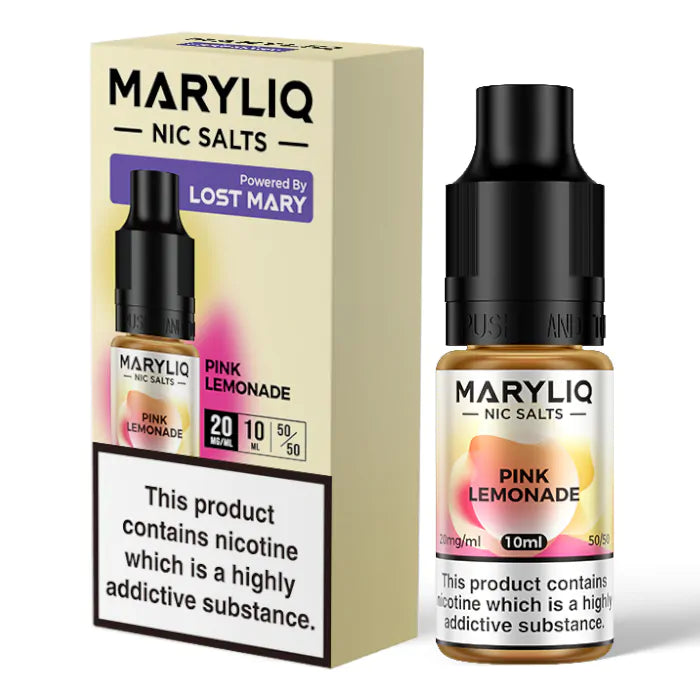 MARYLIQ by Lost Mary Pink Lemonade Nic Salt E-Liquid