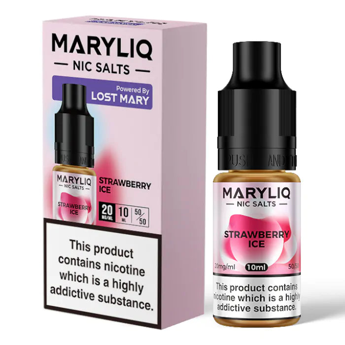 MARYLIQ by Lost Mary Strawberry Ice Nic Salt E-Liquid