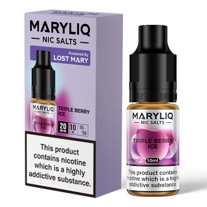 MARYLIQ by Lost Mary Triple Berry Ice Nic Salt E-Liquid