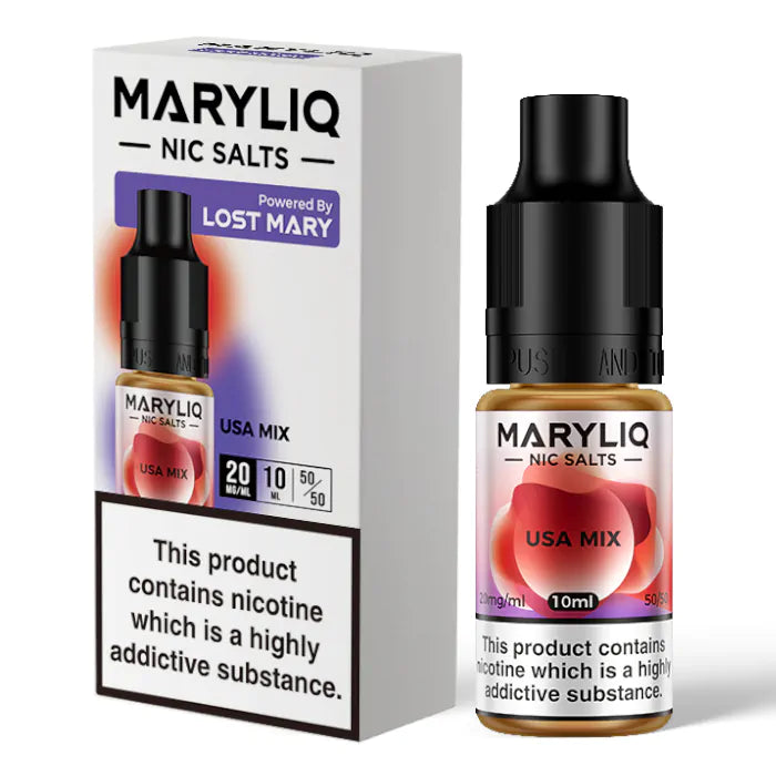 MARYLIQ by Lost Mary USA Mix Nic Salt E-Liquid