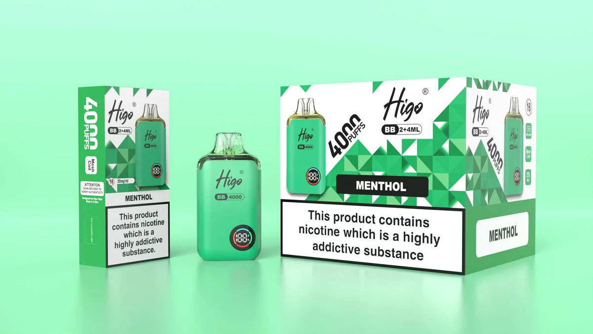 Higo BB Menthol Prefilled Pod Vape Kit