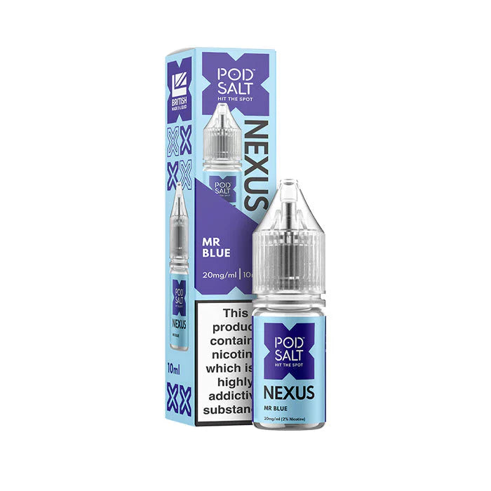 Pod Salt Nexus Mr Blue 10ml Nicotine Salt E-Liquid
