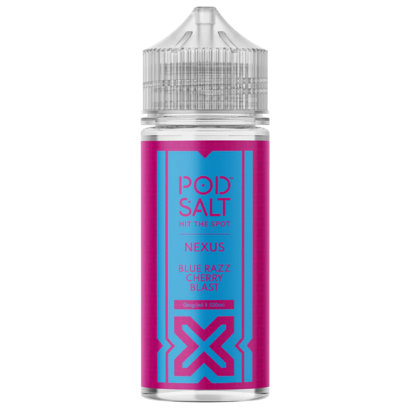 Pod Salt Nexus Shortfill Blue Razz Cherry Blast 100ml E‑Liquid
