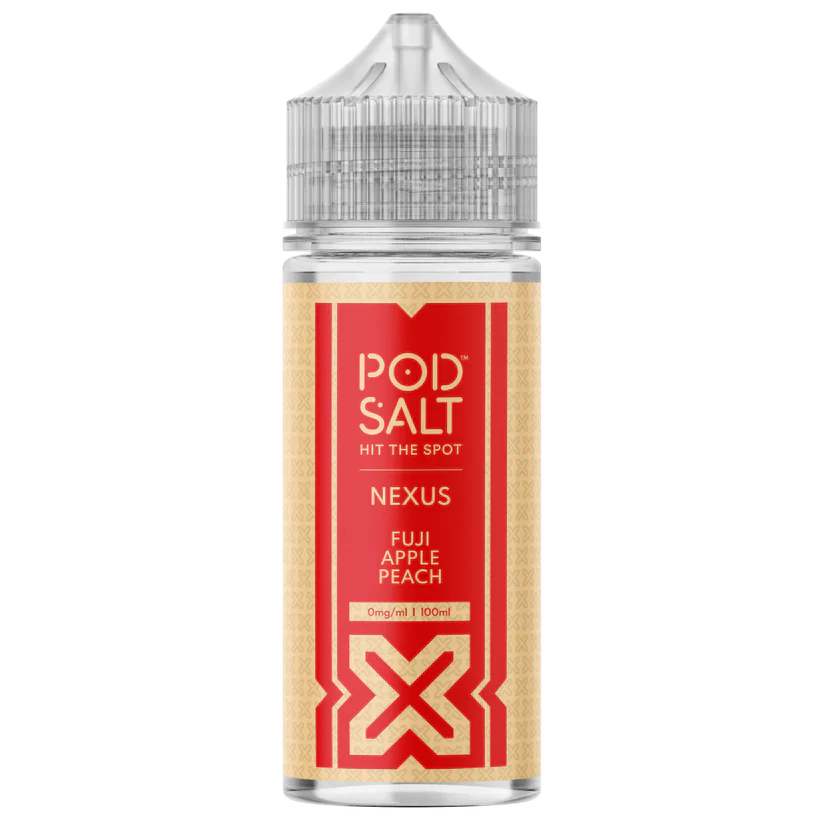Pod Salt Nexus Shortfill Fuji Apple Peach 100ml E‑Liquid