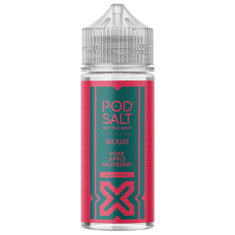 Pod Salt Nexus Shortfill Pear Apple Raspberry 100ml E‑Liquid