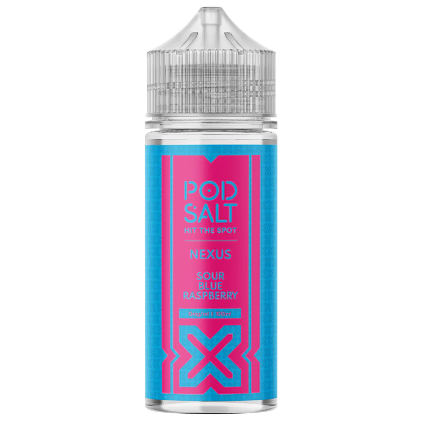 Pod Salt Nexus Shortfill Sour Blue Raspberry 100ml E‑Liquid