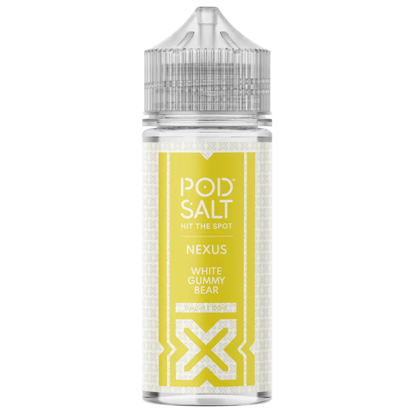 Pod Salt Nexus Shortfill White Gummy Bear 100ml E‑Liquid