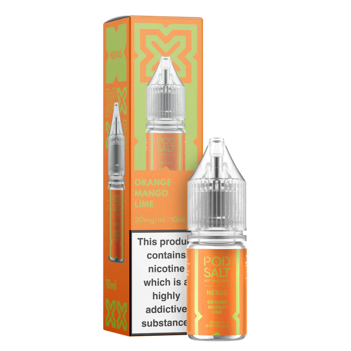 Pod Salt Nexus Orange Mango Lime 10ml Nicotine Salt E-Liquid