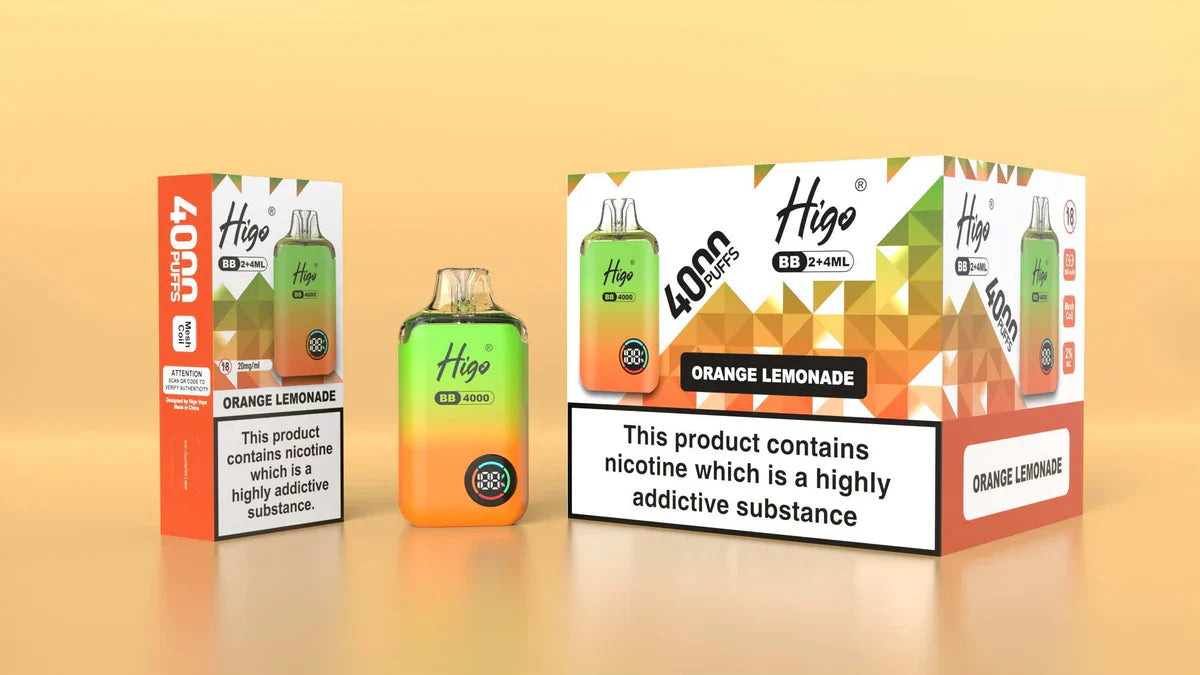 Higo BB Orange Lemonade Prefilled Pod Vape Kit