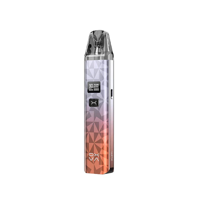 Oxva Xlim Classic Vape Pod Kit Orange Silver