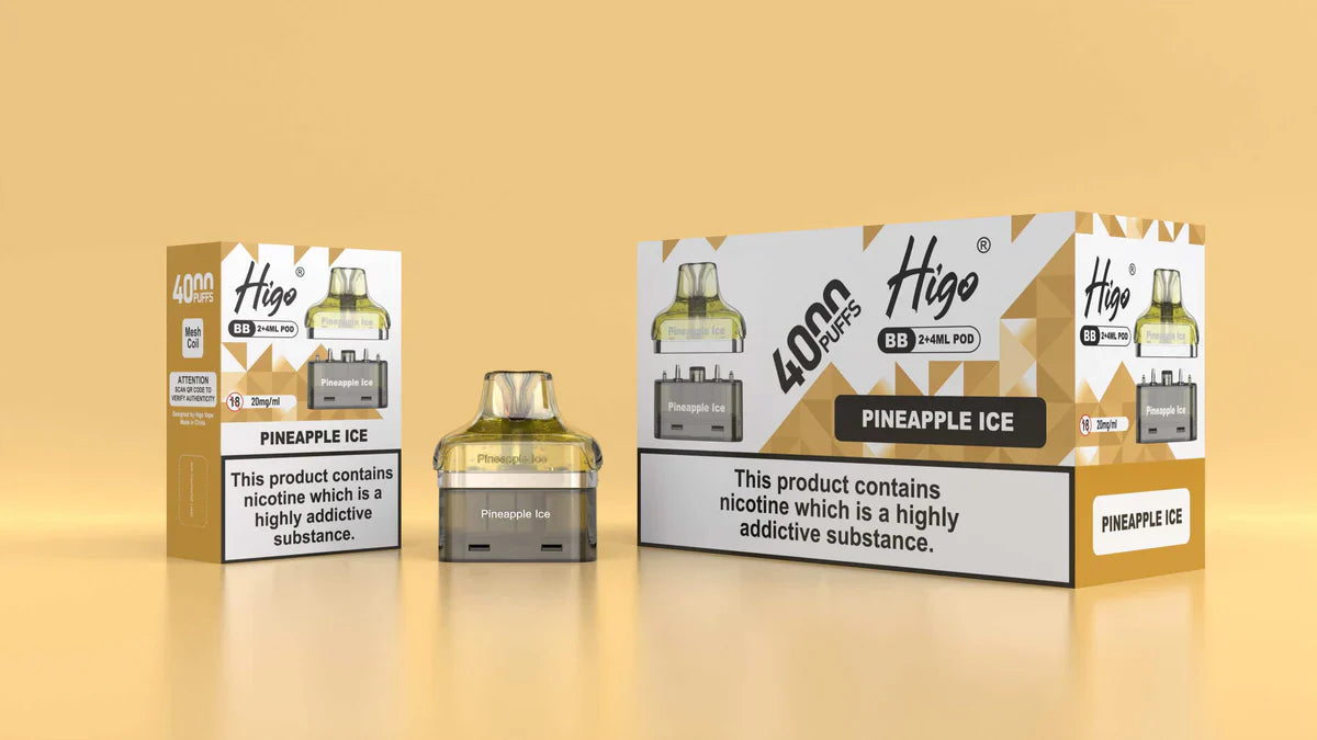 Higo BB Pod 20mg Pineapple Ice
