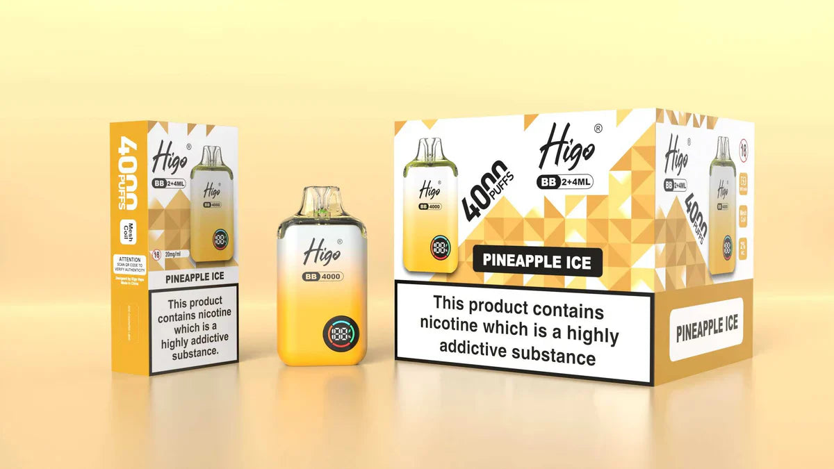 Higo BB Pineapple Ice Prefilled Pod Vape Kit