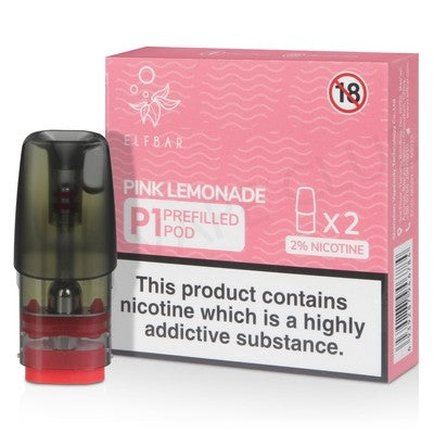 Elf Bar P1 Mate 500 Pink Lemonade Prefilled Vape Pods