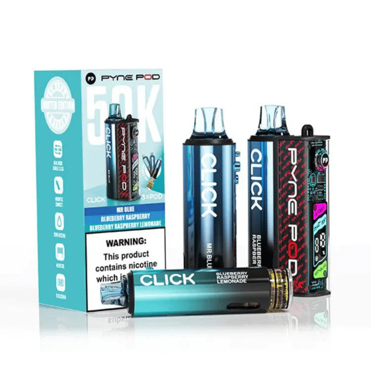 Pyne Pod Click 50K Blue Edition Prefilled Pod Kit