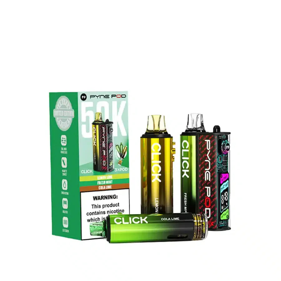Pyne Pod Click 50K Lime Edition Prefilled Pod Kit
