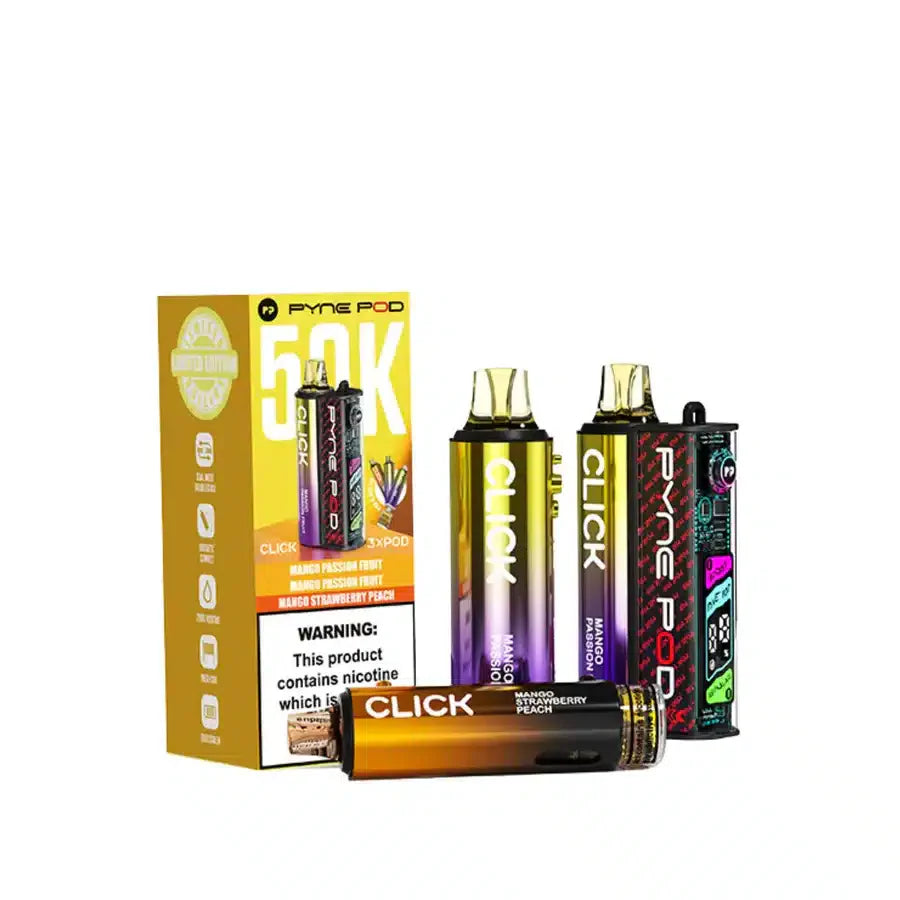 Pyne Pod Click 50K Mango Edition Prefilled Pod Kit