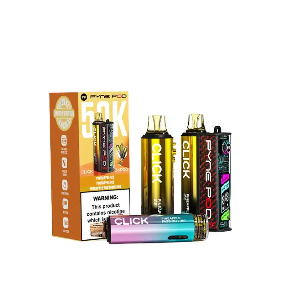 Pyne Pod Click 50K Pineapple Edition Prefilled Pod Kit