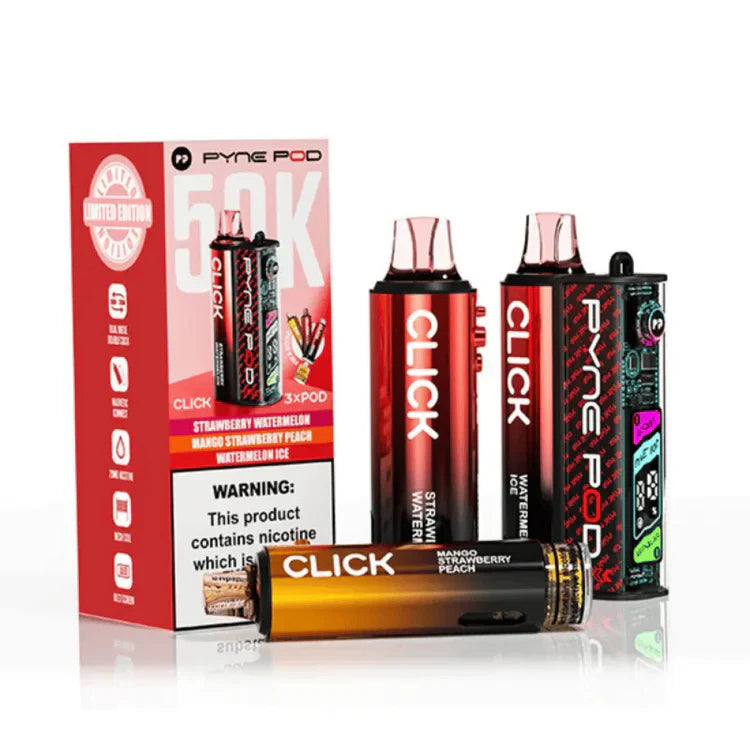 Pyne Pod Click 50K Red Edition Prefilled Pod Kit