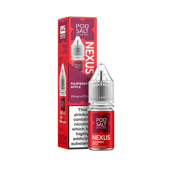 Pod Salt Nexus Raspberry Apple 10ml Nicotine Salt E-Liquid