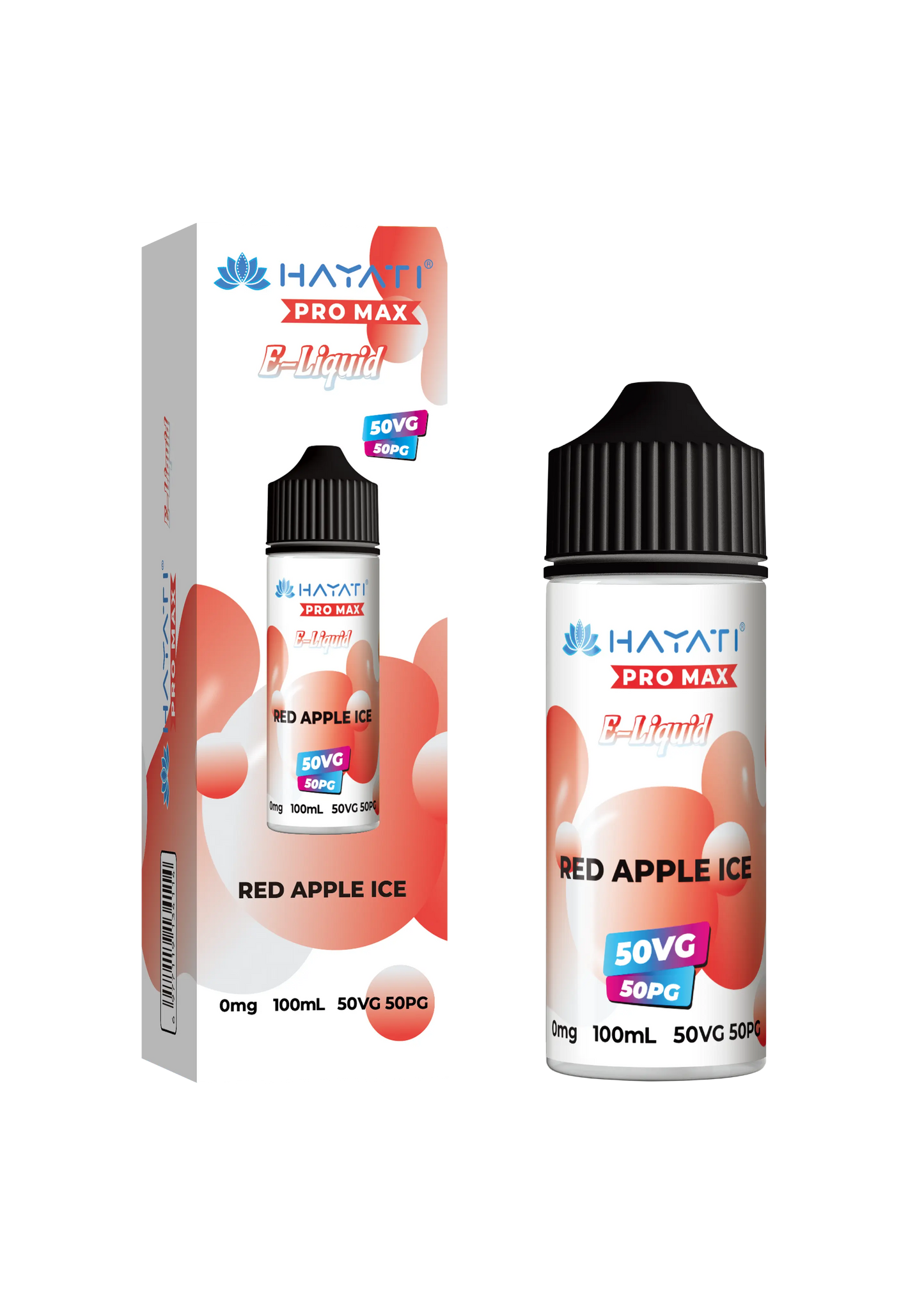 Red Apple Ice 50/50 Shortfill E-Liquid by Hayati Pro Max 100ml
