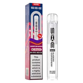 SKE BAR 600 Blueberry Sour Raspberry Prefilled Pod