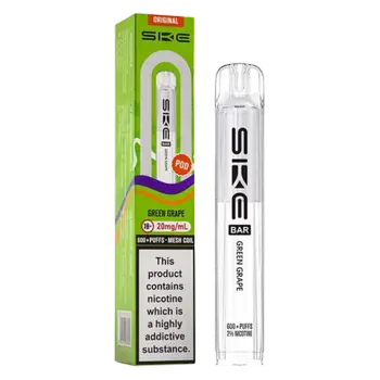 SKE BAR 600 Green Grape Prefilled Pod