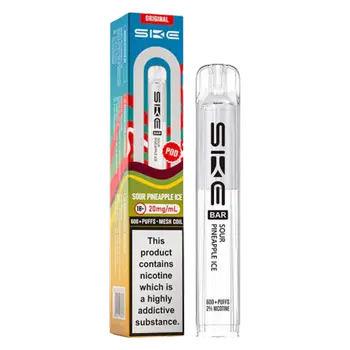 SKE BAR 600 Sour Pineapple Ice Prefilled Pod