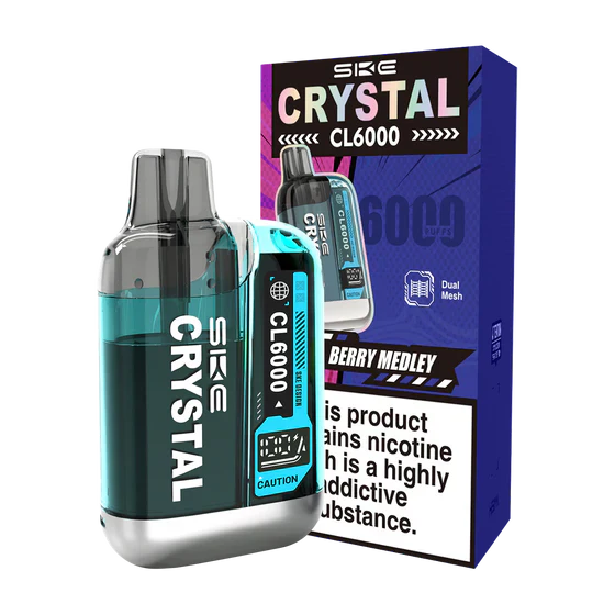 SKE Crystal CL6000 Berry Medley Prefilled Pod Kit