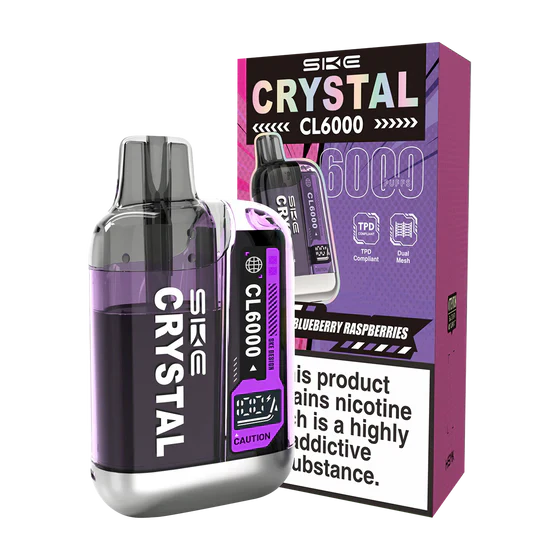SKE Crystal CL6000 Blueberry Raspberries Prefilled Pod Kit