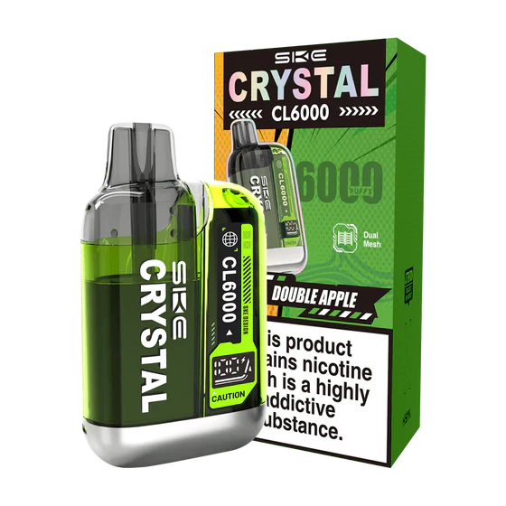 SKE Crystal CL6000 Double Apple Prefilled Pod Kit