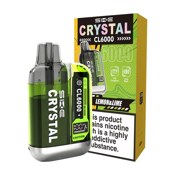 SKE Crystal CL6000 Lemon & Lime Prefilled Pod Kit