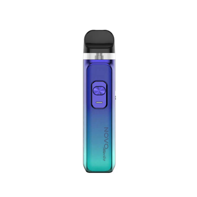 SMOK Novo Master Pod Leather Cyan Blue Vape Kit