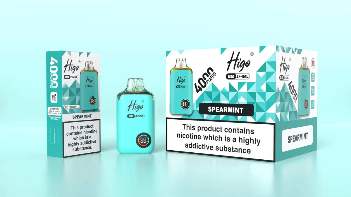 Higo BB Spearmint Prefilled Pod Vape Kit