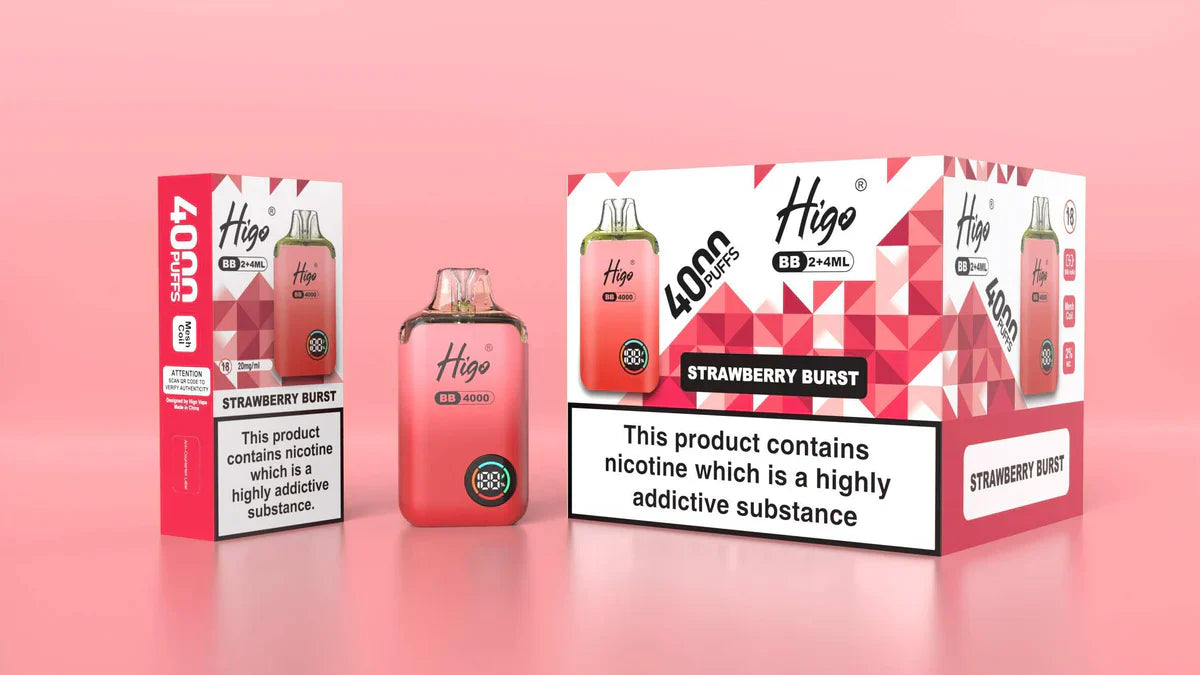 Higo BB Strawberry Burst Prefilled Pod Vape Kit