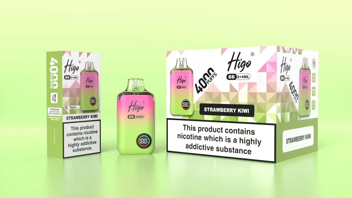 Higo BB Strawberry Kiwi Prefilled Pod Vape Kit