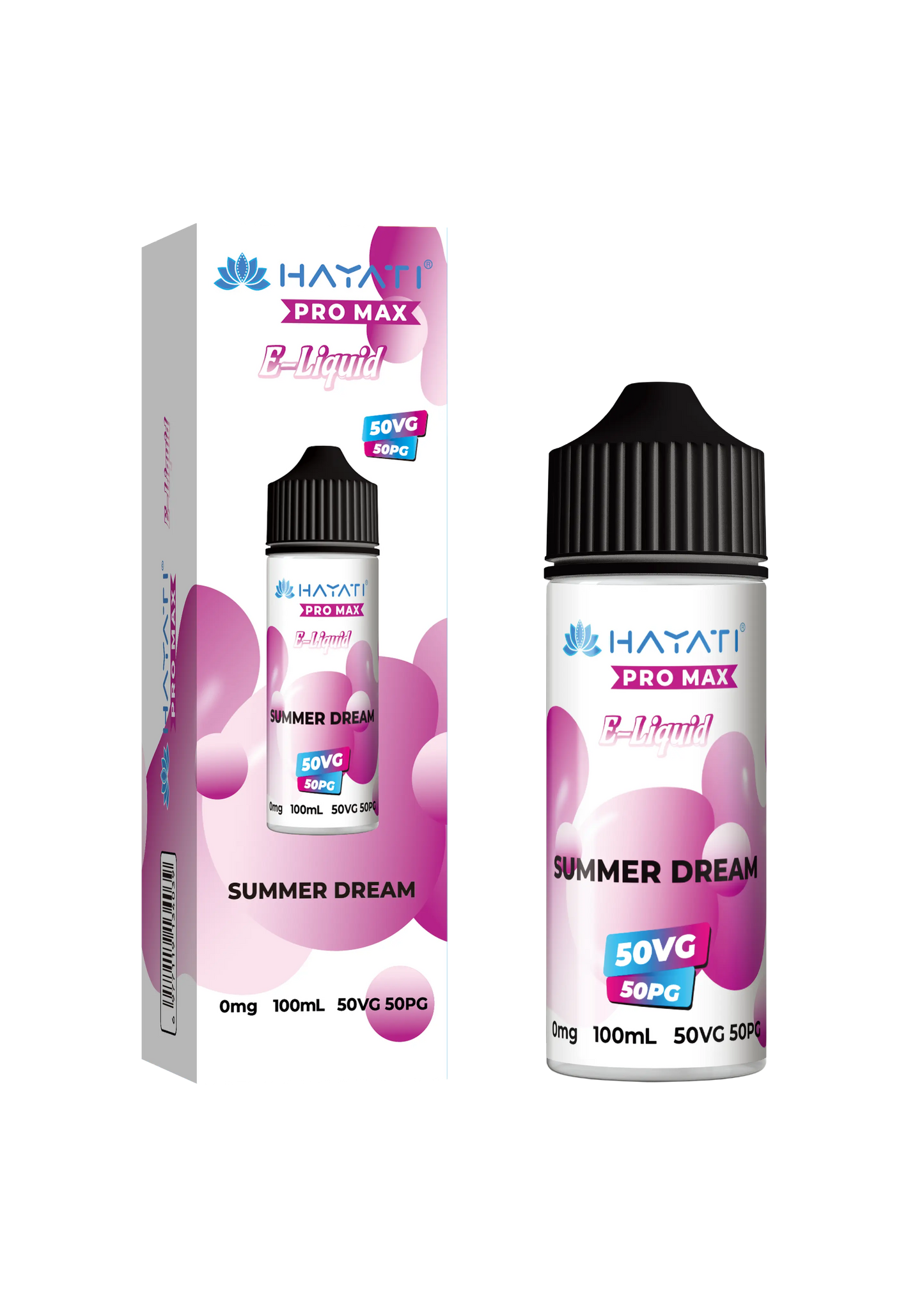 Summer Dream 50/50 Shortfill E-Liquid by Hayati Pro Max 100ml