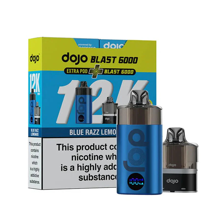 Vaporesso Dojo Blast 12K Bundle Blue Razz Lemonade Vape Kit